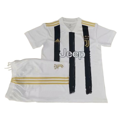 Camiseta Juventus 1ª Niños 2020-2021 Negro Blanco